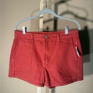 Old Navy Women's Brick Red Cargo Shorts